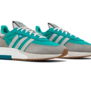 Adidas Retropy F2 in Teal and Gray